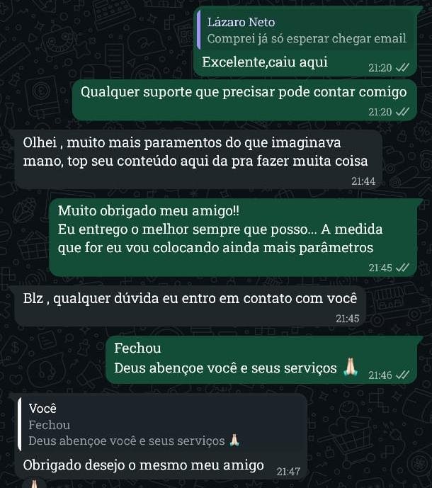 Depoimento de aluno